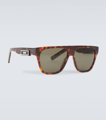 Lunettes de soleil DiorB23 S3I carrées | Dior Eyewear