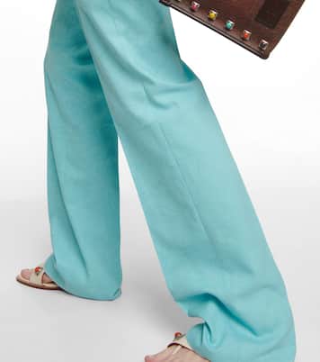 Pantalones rectos de tiro alto | Etro