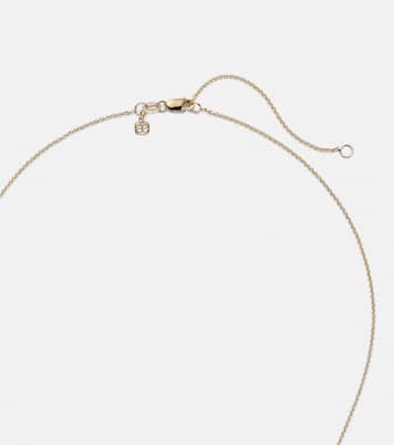 14kt gold necklace with diamonds | Sydney Evan