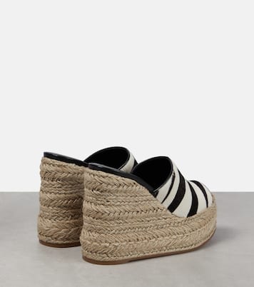 Wedge-Pantoletten Ariella aus Kalbshaar | Christian Louboutin