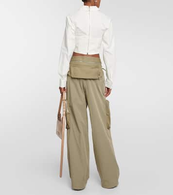 Pantalon cargo en coton mélangé | Dion Lee