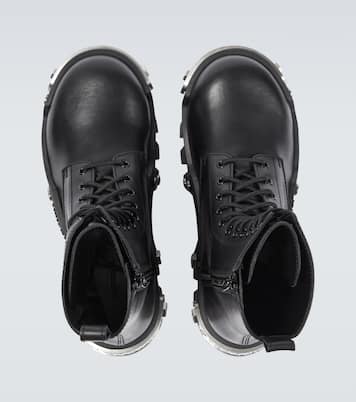 Bottes Bulldozer en cuir | Balenciaga