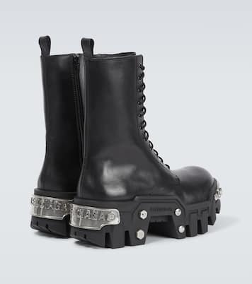 Bottes Bulldozer en cuir | Balenciaga