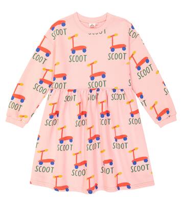 Printed cotton jersey dress | Jellymallow