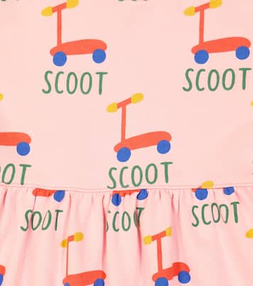 Printed cotton jersey dress | Jellymallow