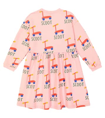 Printed cotton jersey dress | Jellymallow