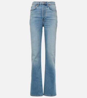 Jeans acampanados 70s de tiro alto | Re/Done