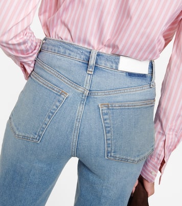 Jeans acampanados 70s de tiro alto | Re/Done