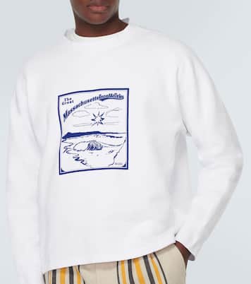 Ironworks cotton jersey sweatshirt | Bode