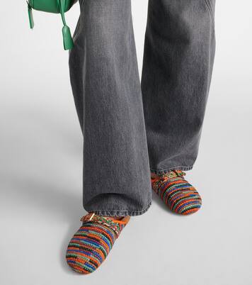 Mules Quinta en raphia | Clergerie