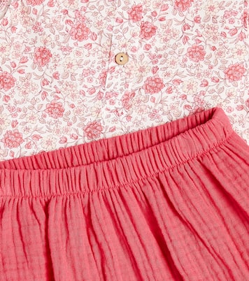 Bebé - set de vestido y braga de algodón | Il Gufo