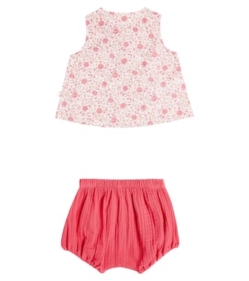 Bebé - set de vestido y braga de algodón | Il Gufo