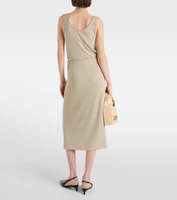 Jersey wrap skirt | Vince