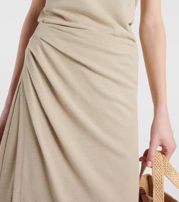 Jersey wrap skirt | Vince
