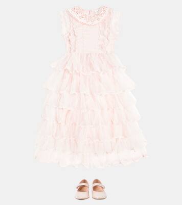 Ruffled tulle dress | Petite Amalie  