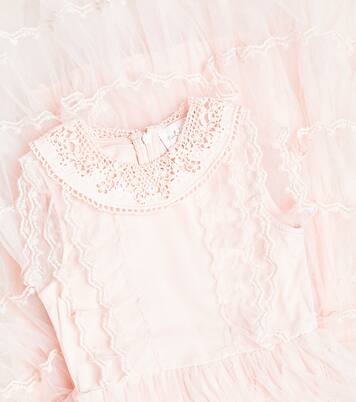 Ruffled tulle dress | Petite Amalie  