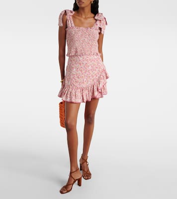 Bedrucktes Top Trini | Poupette St Barth