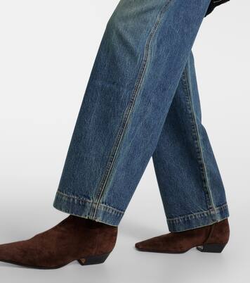High-Rise Straight Jeans Hewitt | Khaite