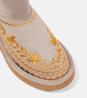 Schneestiefel Zarina aus Veloursleder | Clergerie