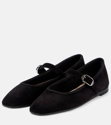 Suede Mary Jane flats | Le Monde Béryl