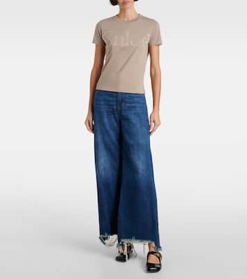 Mary-Jane-Ballerinas Polly aus Lackleder | Chloé