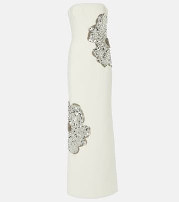 Layana strapless embellished gown | Rebecca Vallance