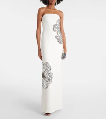 Layana strapless embellished gown | Rebecca Vallance