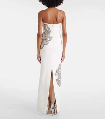 Layana strapless embellished gown | Rebecca Vallance