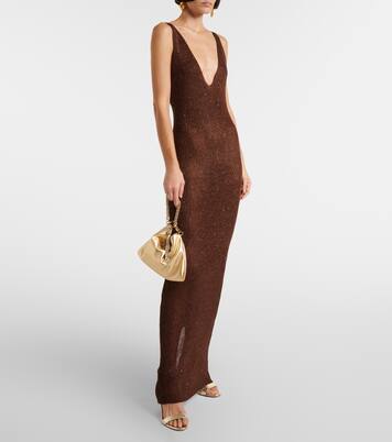 Maxikleid Sunny mit Pailletten | Bananhot