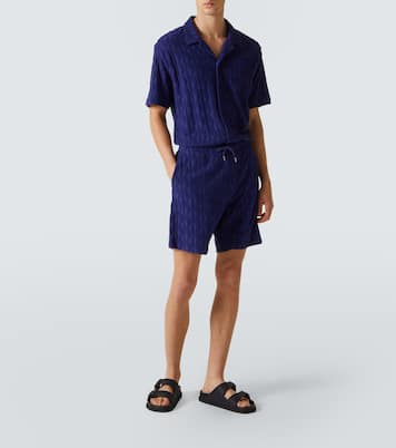 Augusto cotton Bermuda shorts | Frescobol Carioca