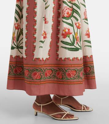 Robe longue Ainika à fleurs | Farm Rio