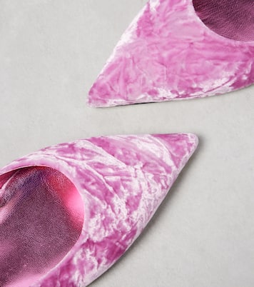 Love velvet ballet flats | Jimmy Choo