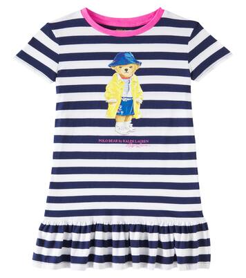 Polo Bear striped cotton polo dress | Polo Ralph Lauren Kids
