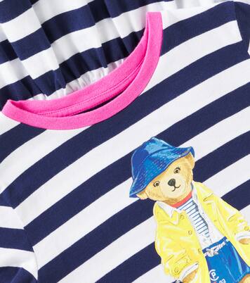 Polo Bear striped cotton polo dress | Polo Ralph Lauren Kids