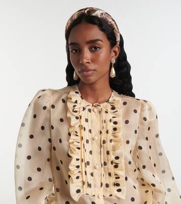 Diadema en jacquard de lamé | Valentino