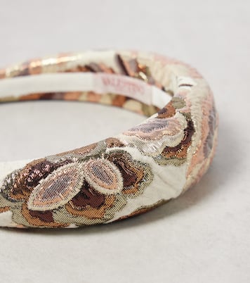 Diadema en jacquard de lamé | Valentino