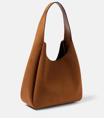Sac Logo Large en daim synthétique | Stella McCartney