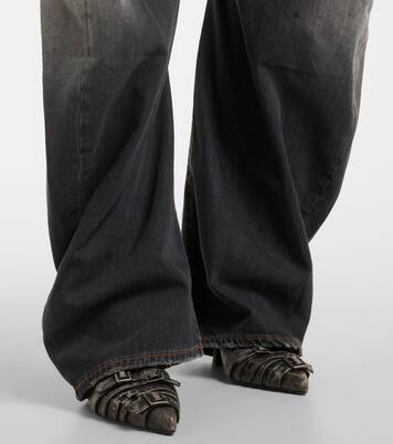 2006F distressed low-rise wide-leg jeans | Acne Studios