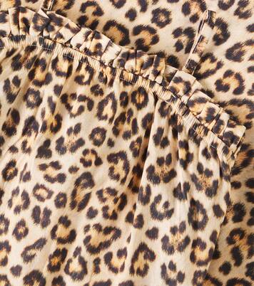 Connie leopard-printed cotton maxi dress | Molo