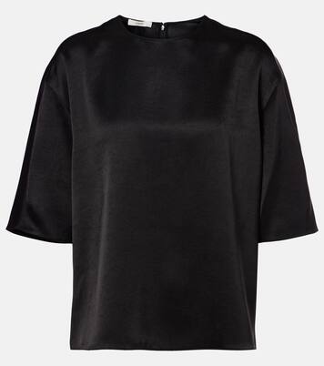 Satin T-shirt | Vince