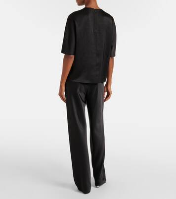 Satin T-shirt | Vince