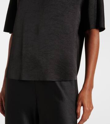 Satin T-shirt | Vince