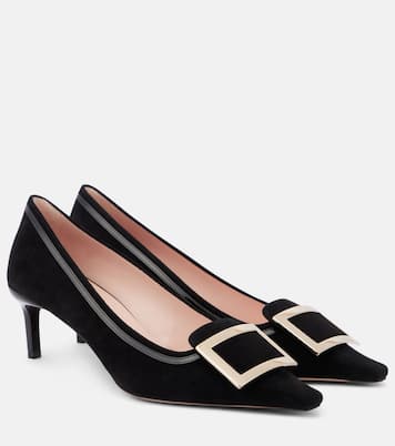 Viv' Canard 55 suede pumps | Roger Vivier