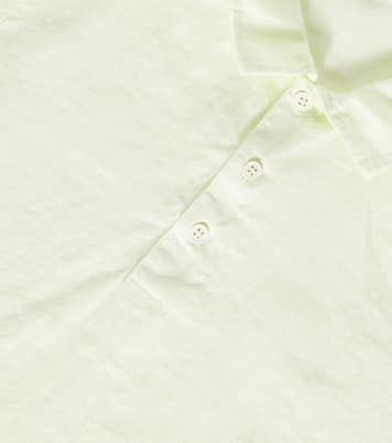 Linen polo shirt | Il Gufo