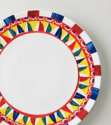 Porcelain charger plate | Dolce&Gabbana Casa