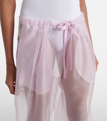 Weite Hose Trenton aus Organza | Khaite