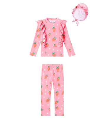Set Strawberry de bañador y gorra | Jellymallow