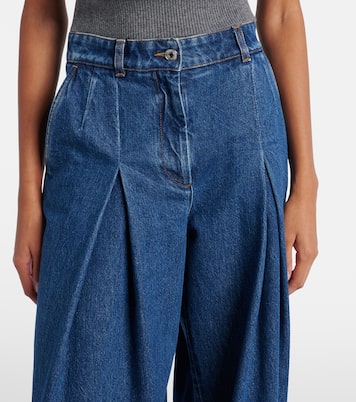 Pleated wide-leg jeans | Dolce&Gabbana