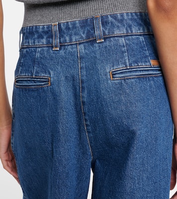 Pleated wide-leg jeans | Dolce&Gabbana