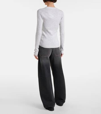 Ribbed-knit cardigan | Brunello Cucinelli